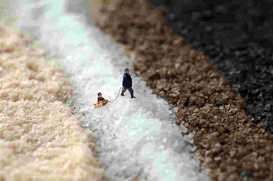 Salt Sledding