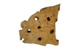 Archaeologists believe that ancient farmers used pots made from these pottery shards to make cheese â a less perishable, low-lactose milk product. Archaeologists believe that ancient farmers used pots made from these pottery shards to make cheese â a less perishable, low-lactose milk product.
