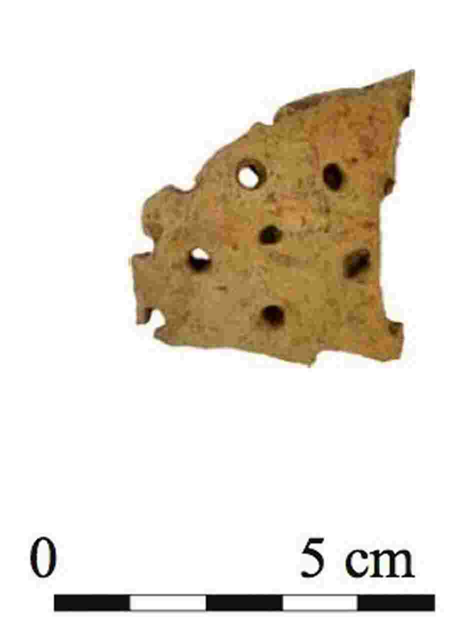 Archaeologists believe that ancient farmers used pots made from these pottery shards to make cheese  a less perishable, low-lactose milk product.