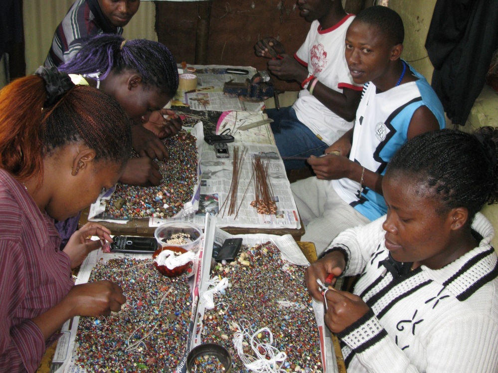 Zakale Creations is a jewelry-designing operation that employs 30 young people who were previously involved in crime. The Nairobi-based operation is the brainchild of John Mucheru, himself a former mugger.