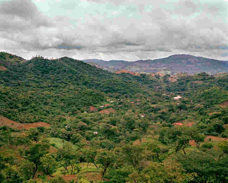 The towns of Santa Marta and Valle Nuevo in Cabanas, El Salvador. After almost 10 years in the Mesa Grande refugee camp in Honduras, people began repatriating on Oct. 10, 1987. More than 4,000 men, women and children returned to El Salvador, in what is said to be one of the largest repatriations in the history of Latin America.