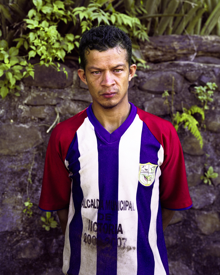 Israel, born shortly after repatriation in Valle Nuevo, works in the greenhouses.