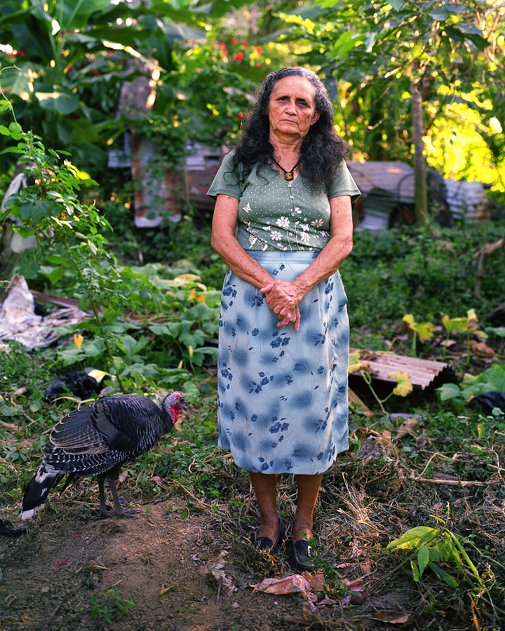 Tomasa, former Mesa Grande refugee and current president of Valle Nuevo Directiva.