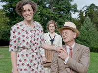 Linney's Daisy was on hand, along with Eleanor Roosevelt (Olivia Williams), to support the president on the weekend of a momentous visit by the king and queen of England in June of 1939, as Europe teetered on the brink of World War II.