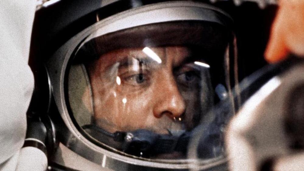 Astronaut Alan Shepard became the first American in space in 1961. He later developed an inner ear problem that grounded him from space flight until an operation cured him.