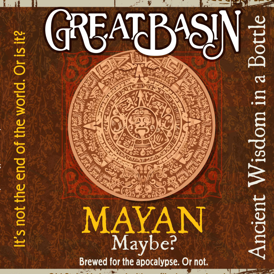 Great Basin's Mayan Maybe? beer has been a fast seller, the company's brewmaster says.