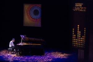 Jason Moran, the Kennedy Center's Artistic Advisor for Jazz, was the first to perform.