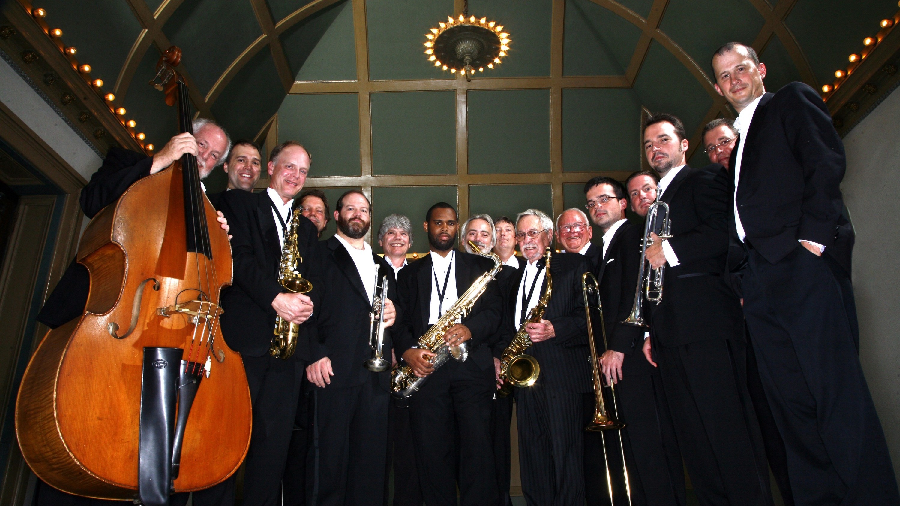 The Knoxville Jazz Orchestra's new album is called <em>Christmas Time Is Here</em>.