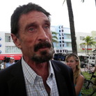 John McAfee in Miami on Thursday.