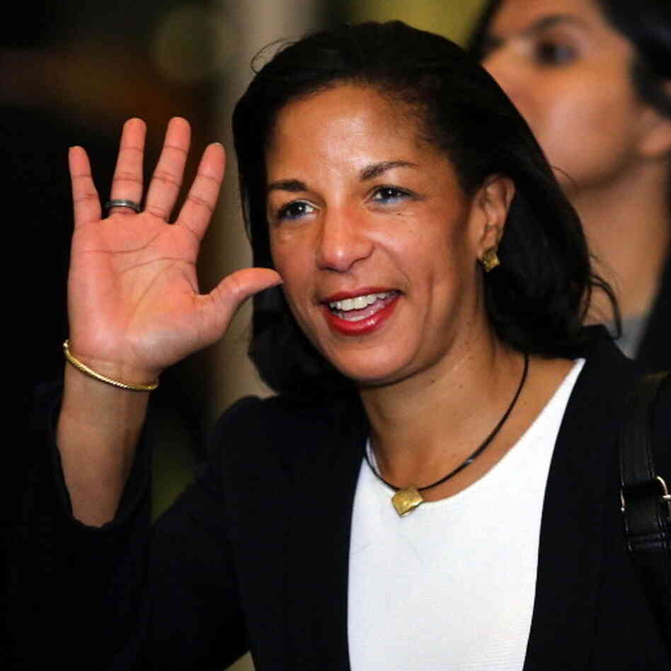 U.N. Ambassador Susan Rice. U.N. Ambassador Susan Rice.
