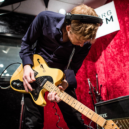 Divine Fits at the KEXP studio in Seattle.