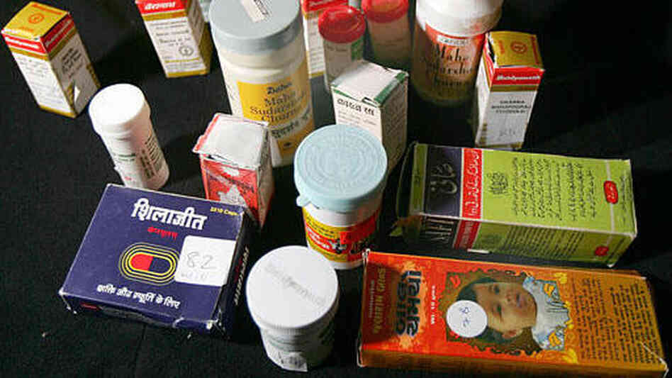The Ayurvedic remedies above were included in a 2004 study by researchers at Harvard Medical School that found dangerous levels of heavy metals in 14 out of 70 products. The Ayurvedic remedies above were included in a 2004 study by researchers at Harvard Medical School that found dangerous levels of heavy metals in 14 out of 70 products.
