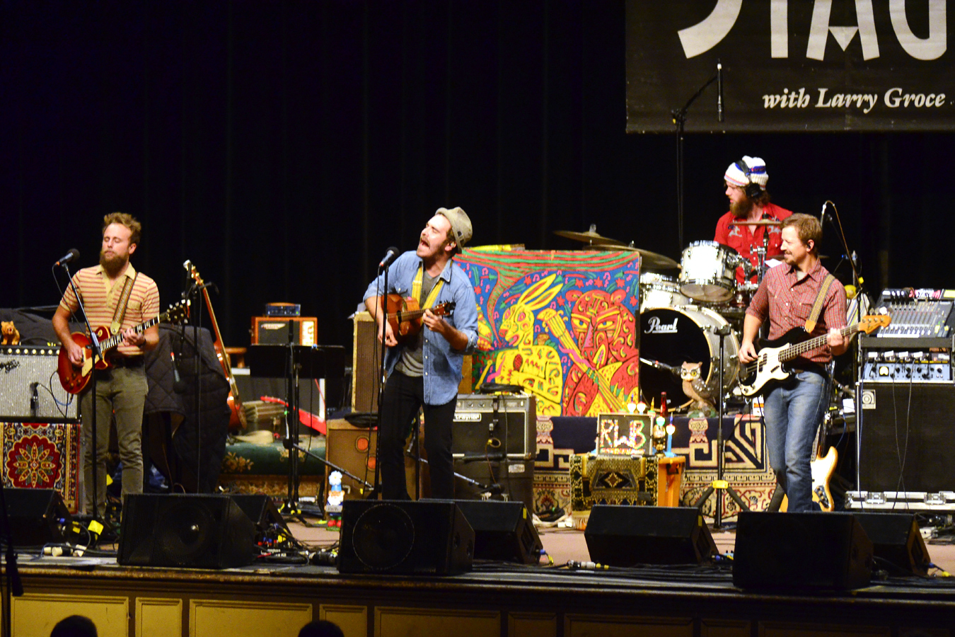 Based in Columbus, Ohio, Red Wanting Blue tours so frequently it has earned the nickname 