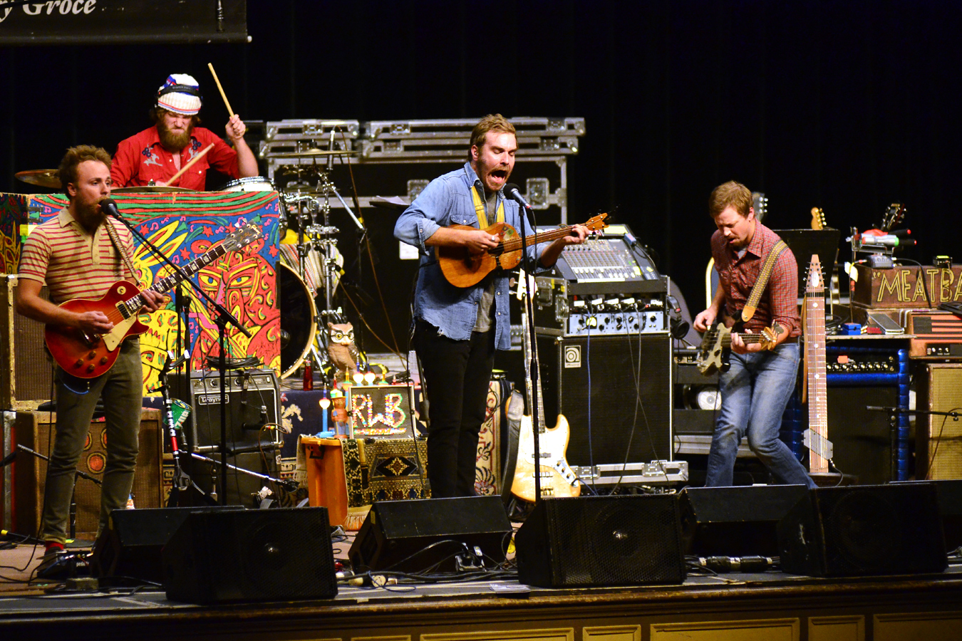 After a series of self-released albums, the band signed to a record label for its latest, <em>From The Vanishing Point</em>.