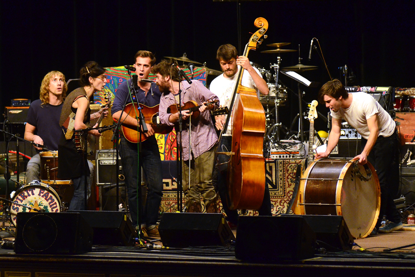 Spirit Family Reunion refined its dusty, rustic sound by playing on streets and subway stations and at farmer's markets across New York City.