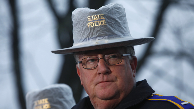 Connecticut State Police spokesman Lt. J. Paul Vance. (Reuters /Landov)