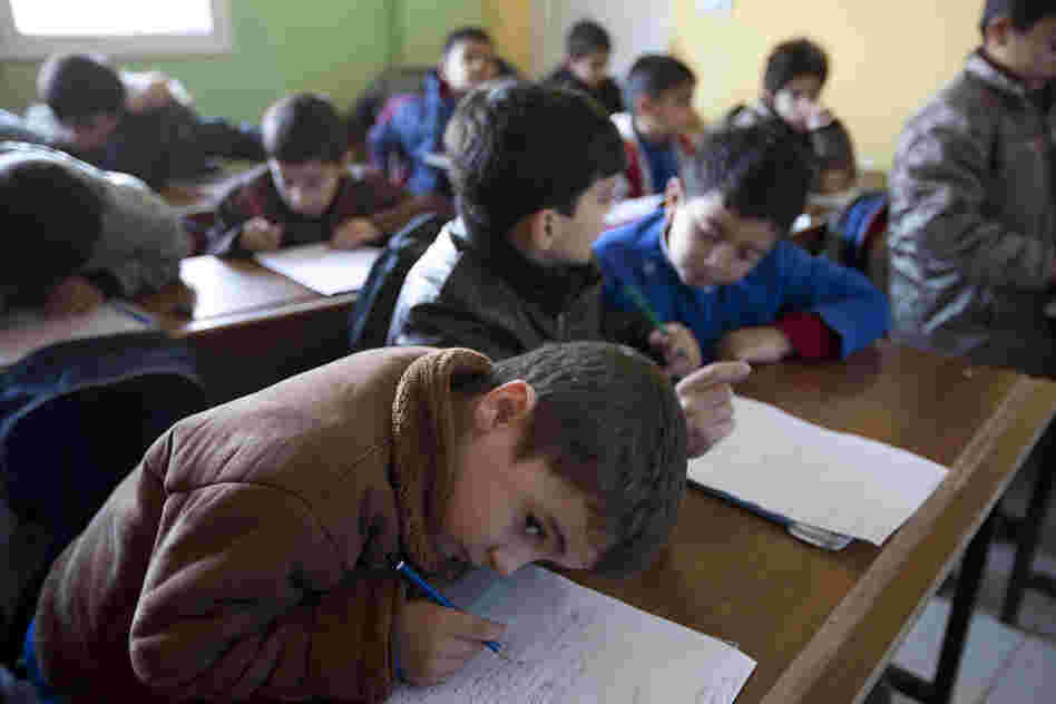 Children often show signs of trauma from their experiences inside Syria. A U.N. team interviewing Syrian kids in a refugee camp found that most lost a loved one in the fighting, and almost half have post-traumatic stress disorder.