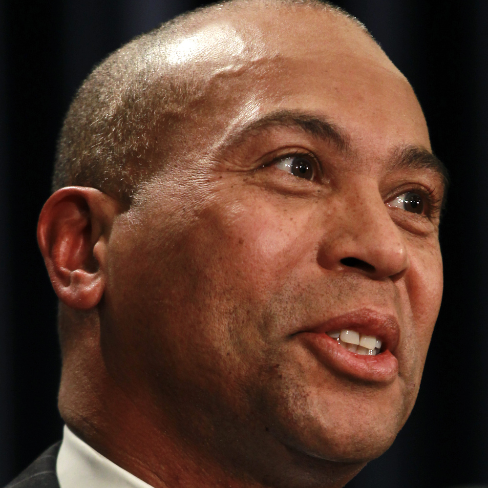 Massachusetts Gov. Deval Patrick says uncertainty about a federal budget deal in Washington played a big part in his recent announcement of cuts to his state's budget by $500 million.