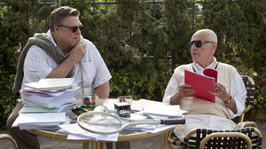 John Chambers (John Goodman) and Lester Siegel (Alan Arkin) help craft a fake movie production in Argo.