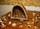 Dixon has gathered her Nativity collection from many sources around the world. She says this set is made of banana fronds and was given to her by a friend who was a missionary in Nigeria. Dixon has gathered her Nativity collection from many sources around the world. She says this set is made of banana fronds and was given to her by a friend who was a missionary in Nigeria.