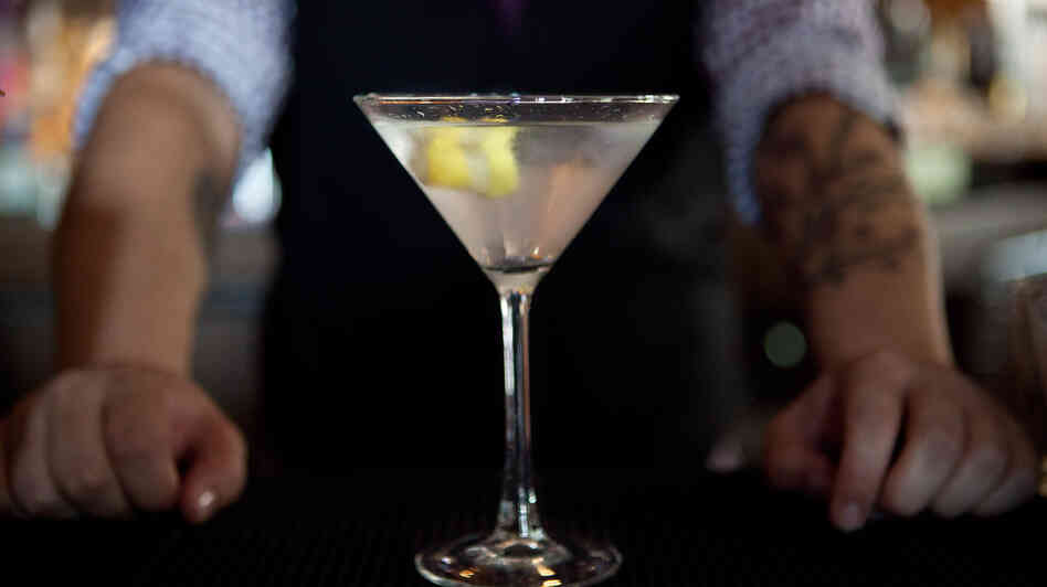 Shaken with splash of malaria drug, please. The original James Bond martini is made with gin, vodka and Kina Lillet, a French aperitif wine flavored with a smidge of the anti-malaria drug quinine.
