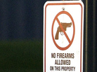 A sign some would like to see amended at schools. A sign some would like to see amended at schools.