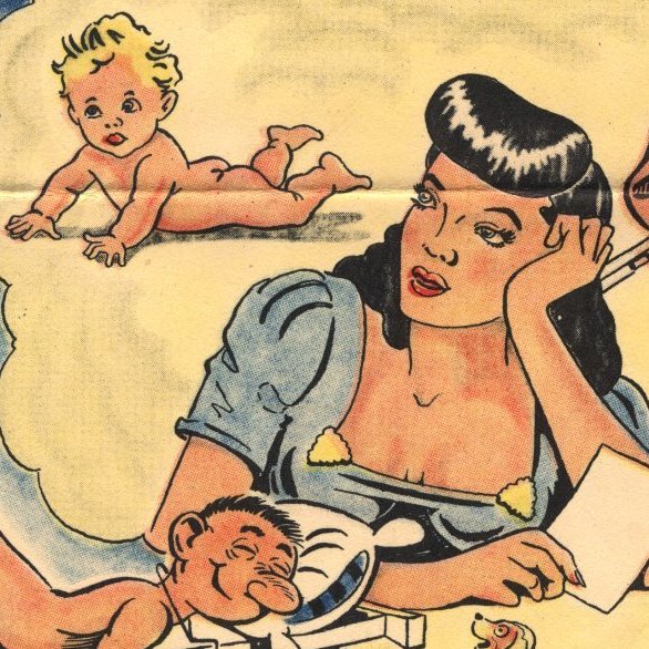 The U.S. Army distributed a monthly pinup calendar to GIs, which encouraged them to protect themselves from malaria-carrying mosquitoes.