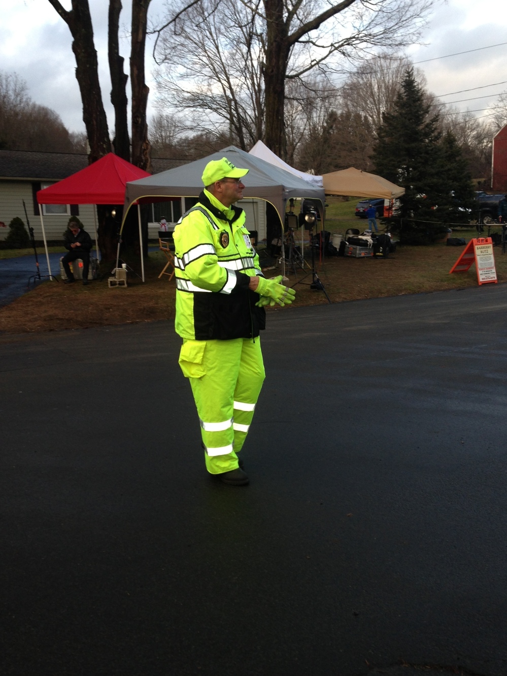 "We're holding up the best that we can" after Friday's shootings, says Sandy Hook volunteer firefighter Anthony "Chip" Carpenter.