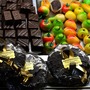 Christmas chocolate and sweets on display at a Christmas market at Piazza Navona on Dec. 20 in Rome. Christmas chocolate and sweets on display at a Christmas market at Piazza Navona on Dec. 20 in Rome.