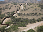 A hilltop view of the 18-foot fence along the U.S.-Mexico border west of Nogales, Ariz. A hilltop view of the 18-foot fence along the U.S.-Mexico border west of Nogales, Ariz.
