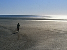 Craig Childs walks in the desert surrounding the Colorado River delta. Craig Childs walks in the desert surrounding the Colorado River delta.