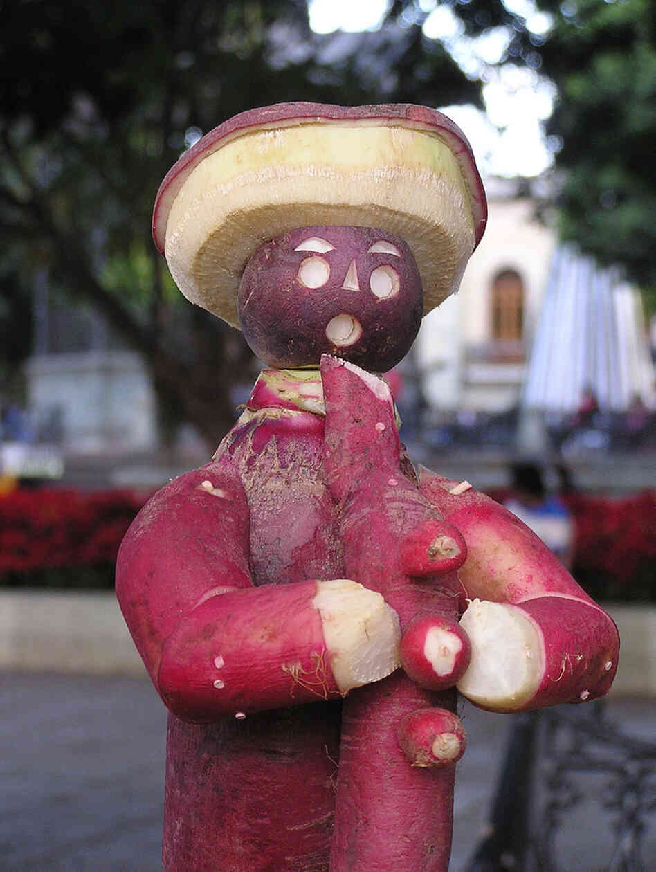 Anyone else think this radish-man looks like Mr. Bill?