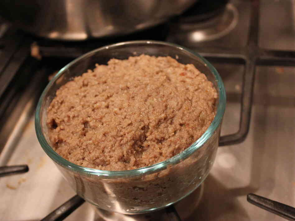 Homemade cretons.