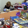 Each FEMA-registered family with kids can pick out toys at the volunteer-run Staten Island store.