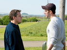 Salesman Steve Butler (Matt Damon) faces a challenge from environmentalist Dustin Noble (John Krasinski) while trying to buy drilling rights in a small town. Salesman Steve Butler (Matt Damon) faces a challenge from environmentalist Dustin Noble (John Krasinski) while trying to buy drilling rights in a small town.