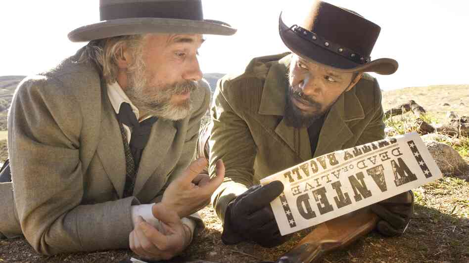 Former slave Django (Jamie Foxx) treks across the country with King Schultz (Christoph Waltz), the bounty hunter who bought his freedom. Former slave Django (Jamie Foxx) treks across the country with King Schultz (Christoph Waltz), the bounty hunter who bought his freedom.