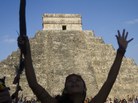 Visitors at the Chichen Itza archaeological park in Yucatan state, Mexico, celebrate the end of the Mayan calendar cycle. Even a failed apocalypse has value, in reminding us that life is fragile and unpredictable. Visitors at the Chichen Itza archaeological park in Yucatan state, Mexico, celebrate the end of the Mayan calendar cycle. Even a failed apocalypse has value, in reminding us that life is fragile and unpredictable.