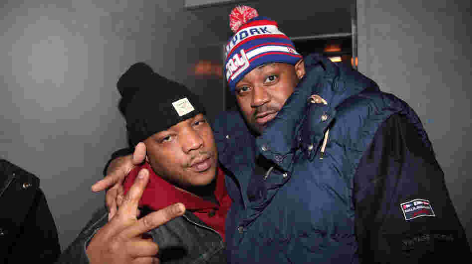 Bundle up like Ghostface (right) and Styles P and you'll be fine. Their group Wu Block played New York City on Wednesday.