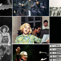 photo montage of musicians who died in 2012