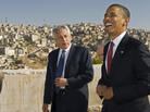 Sen. Chuck Hagel, R-Neb., and then-presidential candidate Barack Obama in Amman, Jordan, in 2008. Sen. Chuck Hagel, R-Neb., and then-presidential candidate Barack Obama in Amman, Jordan, in 2008.