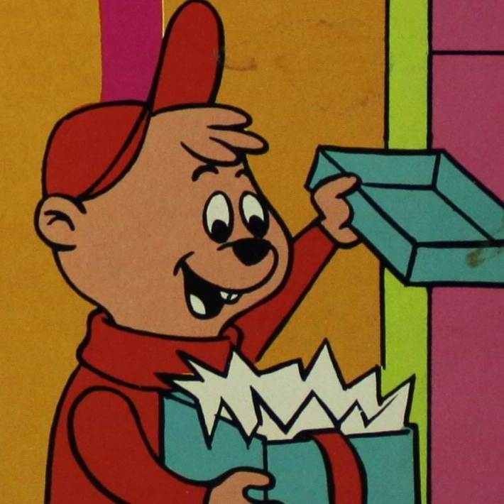 The Chipmunks, left to right: Simon, Theodore, Alvin.
