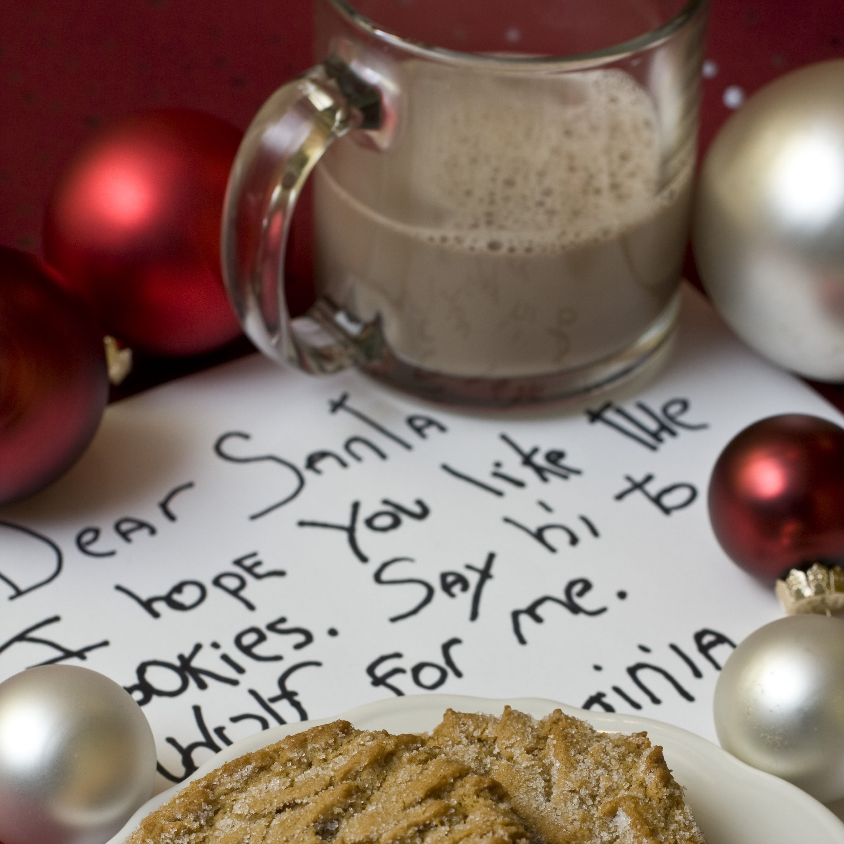 Aside from the traditional plate of cookies, some households planned to leave Santa gourmet surprises that would land most people on the naughty list at the local gym.
