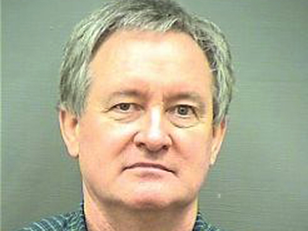 Republican U.S. Sen. Michael Crapo of Idaho was arrested early Sunday morning and charged with driving under the influence in a Washington, D.C., suburb, authorities said. The booking photo was provided by the police department in Alexandria, Va.