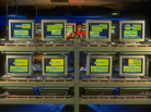 A lone employee oversees Hewlett-Packard workstations being assembled at a plant on Jan. 1, 1993. Huge improvements in computer technology propelled the economy during that decade. A lone employee oversees Hewlett-Packard workstations being assembled at a plant on Jan. 1, 1993. Huge improvements in computer technology propelled the economy during that decade.