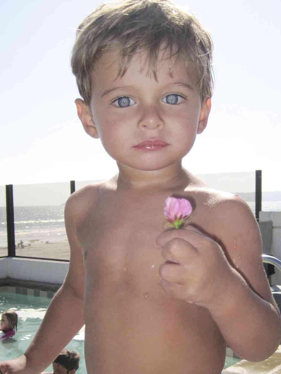 Ronan at 2 years old. "I know Ronan's purpose in life was to shed light on this disease," says his mother, Maya Thompson. "This is why I will continue to fight for childhood cancer for the rest of my life."