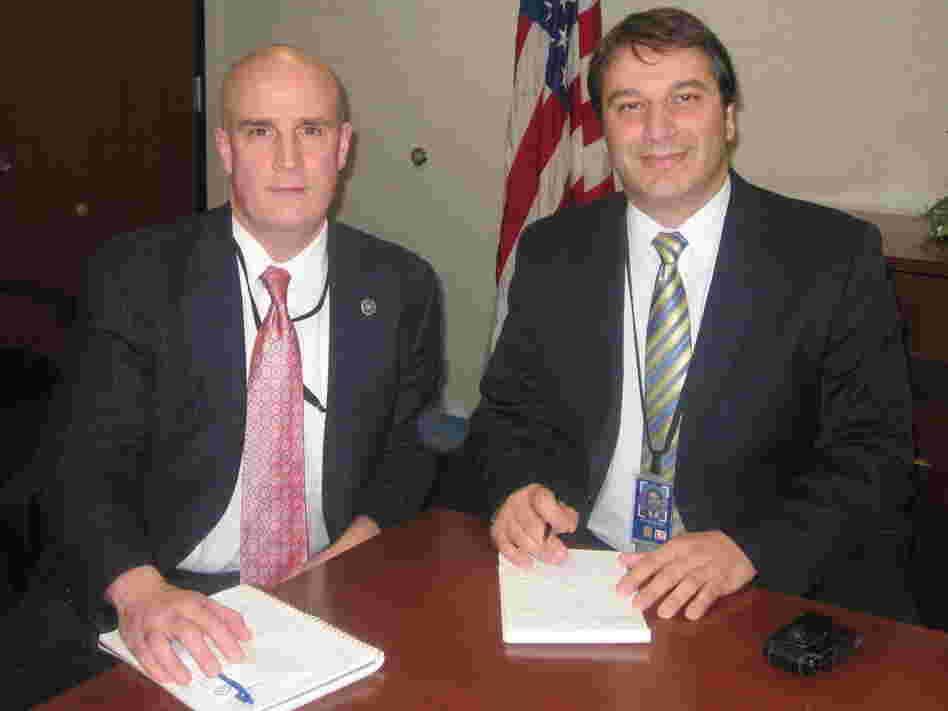 Patrick Carroll (left) and David Chaves head white collar crime and securities fraud units at the FBI's New York office. Their team pursued insider trading with some of the same tactics used on organized crime and drug cartels.