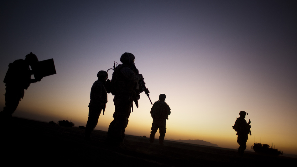 Soldiers on patrol in Afghanistan near the Pakistan border in 2009. This year, more active-duty troops died by suicide than by fighting in Afghanistan.