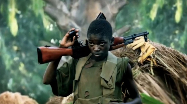 A screengrab from the "Kony 2012" online video about the Central African warlord Joseph Kony, which skyrocketed in popularity after its release in March. It was criticized, then forgotten, just as quickly.