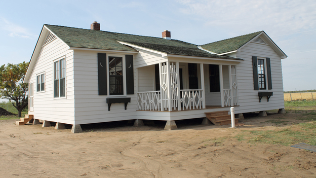The Cash family house today. (Michael Hibblen)