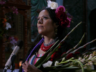 Ranchera singer Lila Downs appears on the Hecho En Mexico soundtrack. Ranchera singer Lila Downs appears on the Hecho En Mexico soundtrack.